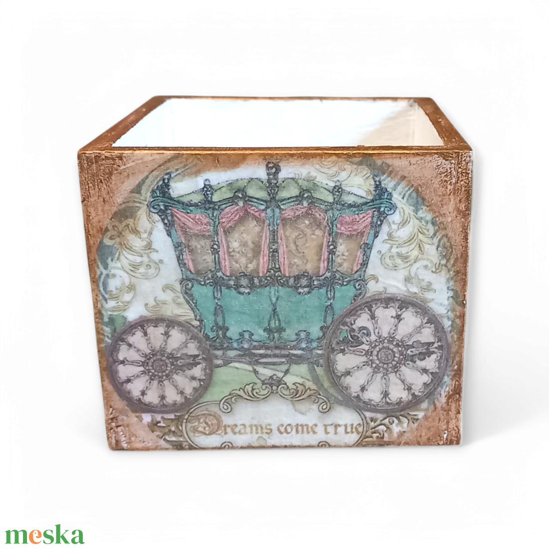 Csipkerózsikás dekorláda - otthon & életmód - dekoráció - asztal és polc dekoráció - díszdoboz - Meska.hu Csipkerózsikás dekorláda - otthon & életmód - dekoráció - asztal és polc dekoráció - díszdoboz - Meska.hu