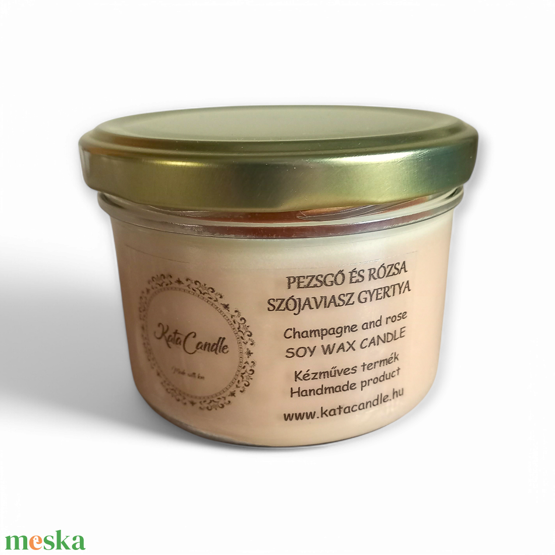 Pezsgő és rózsa szójaviasz illatgyertya - otthon & életmód - gyertya, illat, aroma - gyertya - Meska.hu Pezsgő és rózsa szójaviasz illatgyertya - otthon & életmód - gyertya, illat, aroma - gyertya - Meska.hu