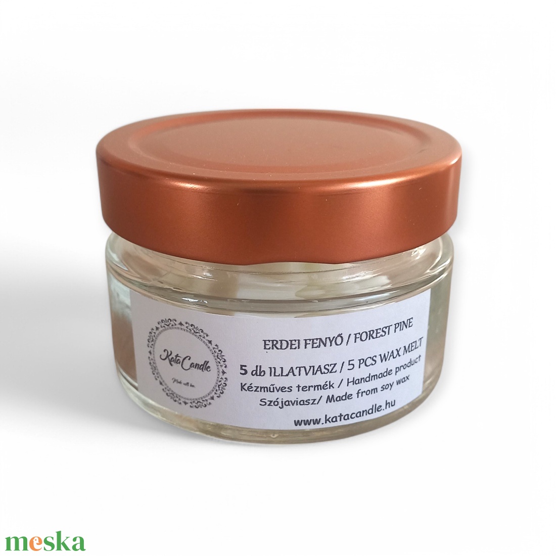 Erdei fenyő illatviasz - otthon & életmód - gyertya, illat, aroma - illatviasz - Meska.hu
