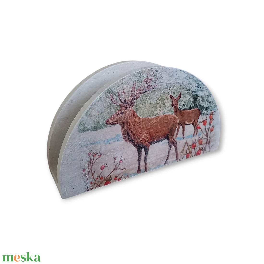 Szarvasos szalvétatartó - karácsony - karácsonyi lakásdekoráció - ünnepi asztaldekoráció - Meska.hu Szarvasos szalvétatartó - karácsony - karácsonyi lakásdekoráció - ünnepi asztaldekoráció - Meska.hu