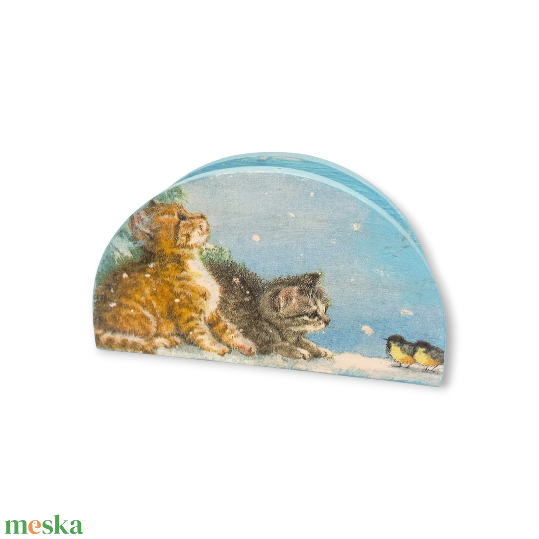 Cicás téli szalvétatartó - otthon & életmód - konyhafelszerelés, tálalás - tálalás - szalvétatartó, szalvétagyűrű - Meska.hu Cicás téli szalvétatartó - otthon & életmód - konyhafelszerelés, tálalás - tálalás - szalvétatartó, szalvétagyűrű - Meska.hu