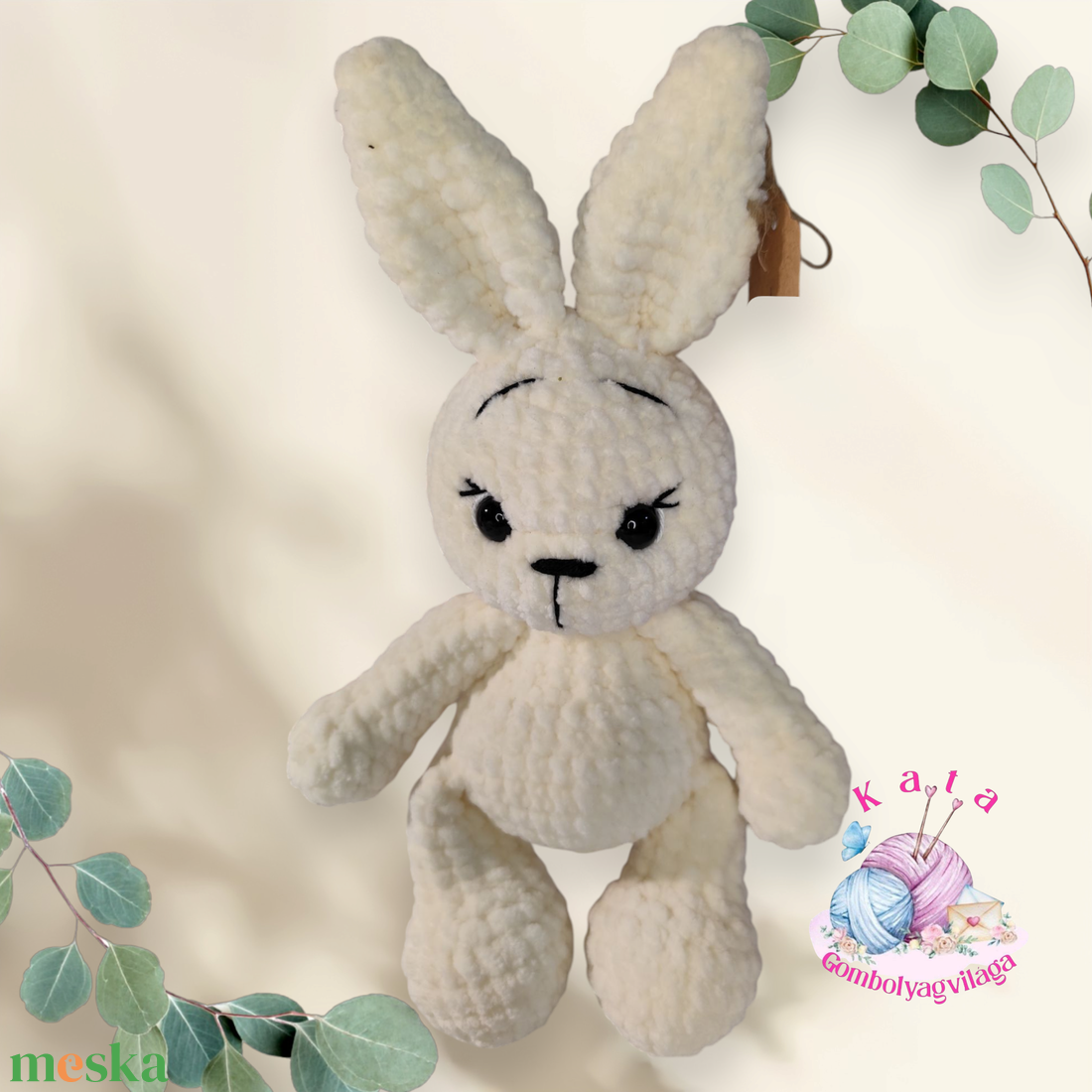 Horgolt nyuszi - játék & sport - plüssállat & játékfigura - nyuszi - Meska.hu Horgolt nyuszi - játék & sport - plüssállat & játékfigura - nyuszi - Meska.hu