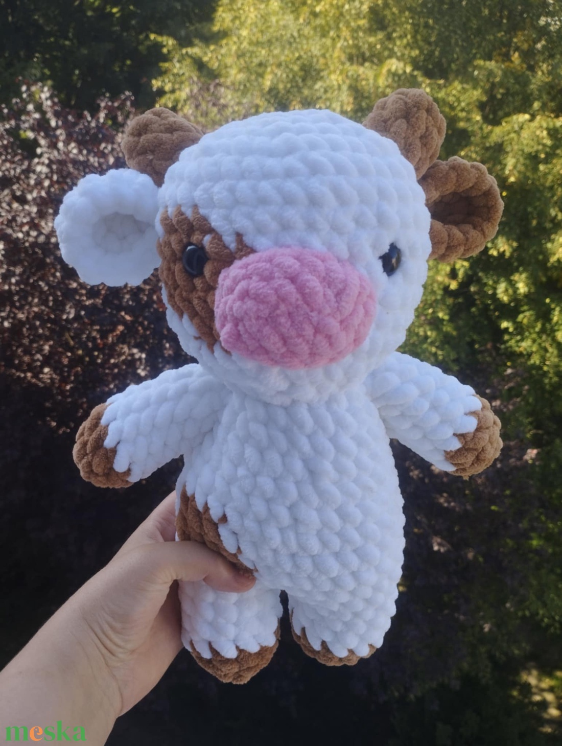 Amigurumi horgolt plüss tehén boci - játék & sport - plüssállat & játékfigura - más figura - Meska.hu Amigurumi horgolt plüss tehén boci - játék & sport - plüssállat & játékfigura - más figura - Meska.hu