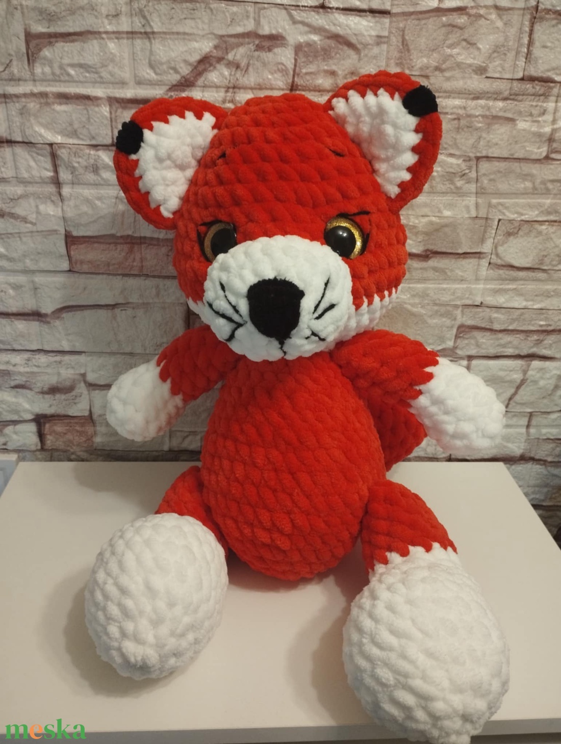 Amigurumi horgolt plüss róka - játék & sport - plüssállat & játékfigura - róka - Meska.hu Amigurumi horgolt plüss róka - játék & sport - plüssállat & játékfigura - róka - Meska.hu
