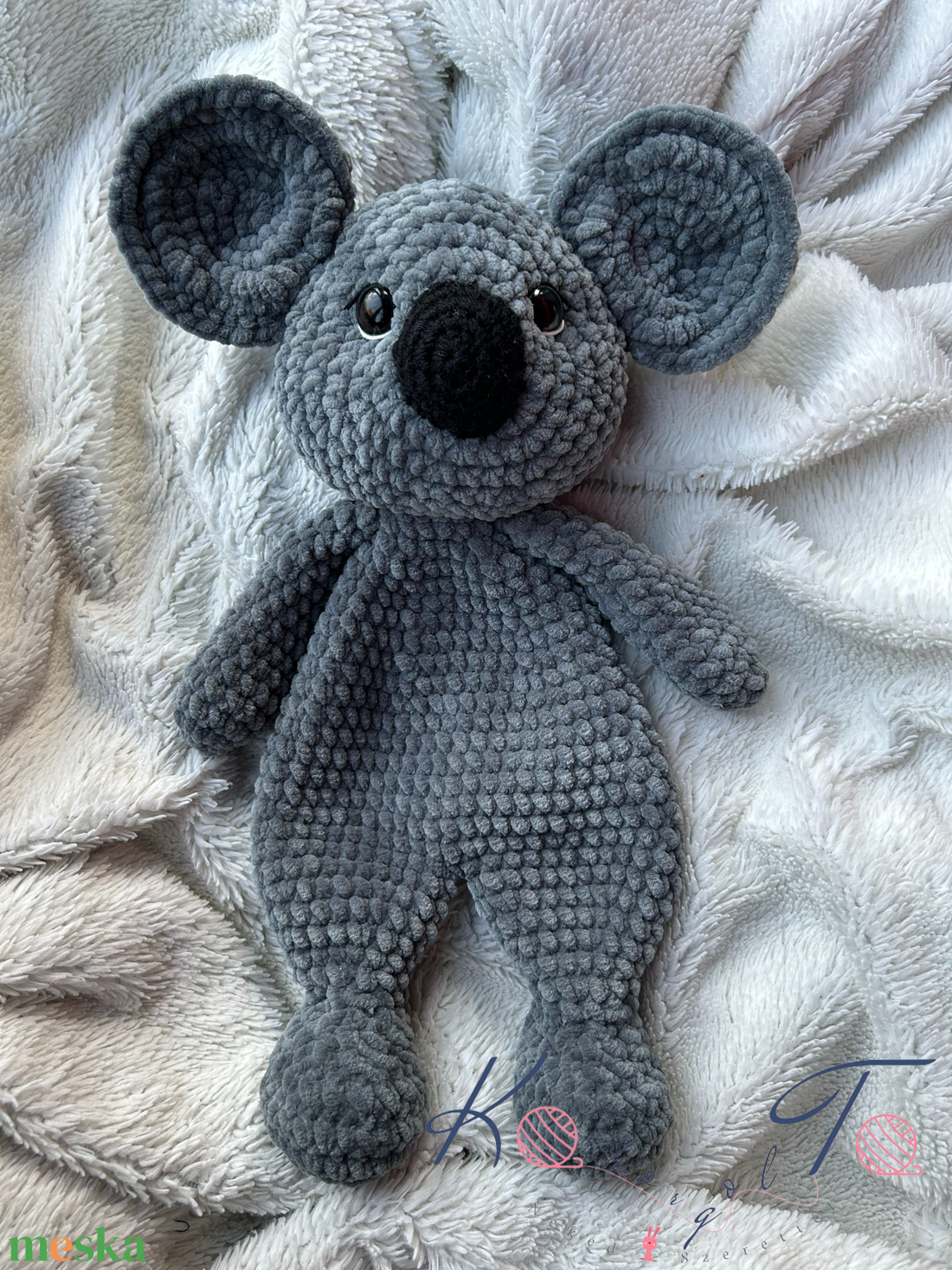 40 cm-es horgolt amigurumi koala szundikendő - játék & sport - 3 éves kor alattiaknak - alvóka & rongyi - Meska.hu 40 cm-es horgolt amigurumi koala szundikendő - játék & sport - 3 éves kor alattiaknak - alvóka & rongyi - Meska.hu