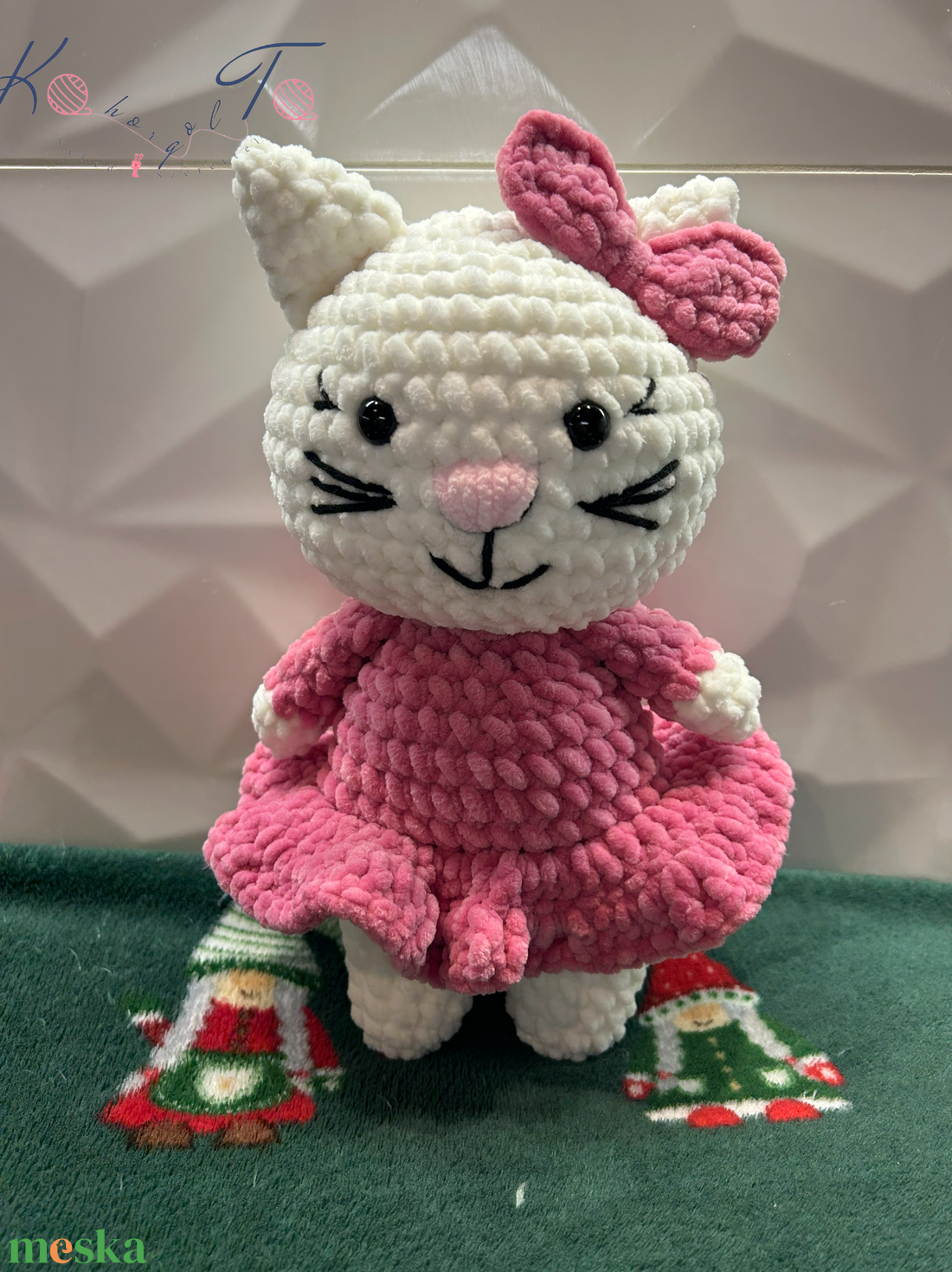 30 cm-es amigurumi horgolt cica - játék & sport - plüssállat & játékfigura - cica - Meska.hu 30 cm-es amigurumi horgolt cica - játék & sport - plüssállat & játékfigura - cica - Meska.hu