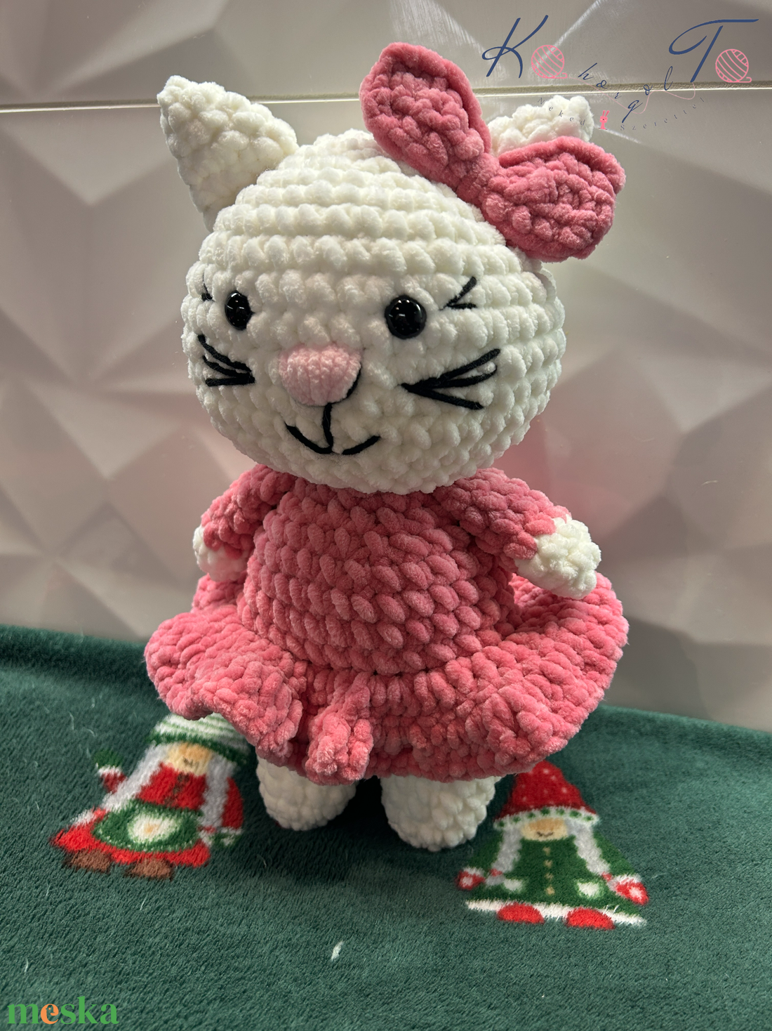 30 cm-es amigurumi horgolt cica - játék & sport - plüssállat & játékfigura - cica - Meska.hu 30 cm-es amigurumi horgolt cica - játék & sport - plüssállat & játékfigura - cica - Meska.hu