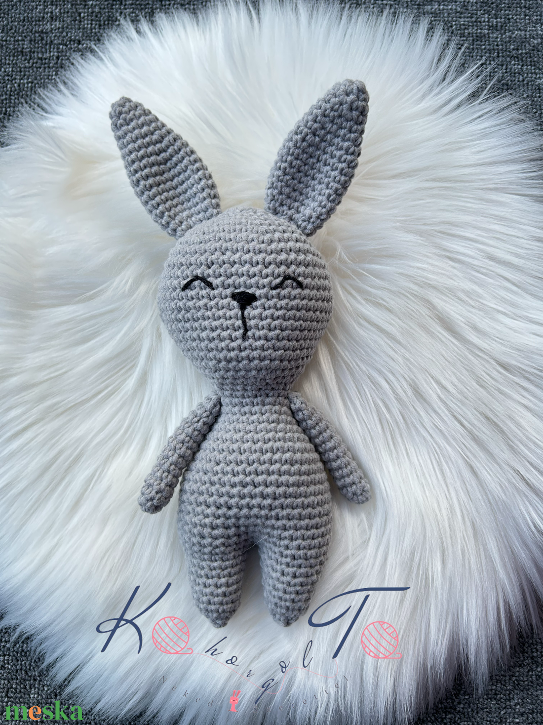 Horgolt amigurumi nyuszi - játék & sport - plüssállat & játékfigura - nyuszi - Meska.hu Horgolt amigurumi nyuszi - játék & sport - plüssállat & játékfigura - nyuszi - Meska.hu
