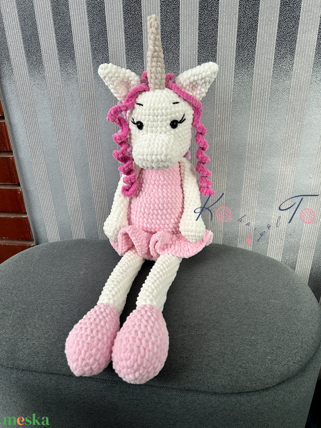 76 cm-es amigurumi horgolt unikornis lány - játék & sport - plüssállat & játékfigura - unikornis - Meska.hu 76 cm-es amigurumi horgolt unikornis lány - játék & sport - plüssállat & játékfigura - unikornis - Meska.hu