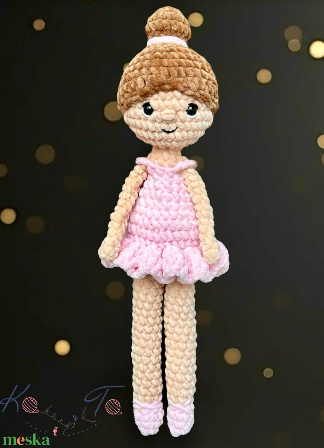 40 cm-es amigurumi horgolt balerina - játék & sport - baba & babaház - baba - Meska.hu 40 cm-es amigurumi horgolt balerina - játék & sport - baba & babaház - baba - Meska.hu
