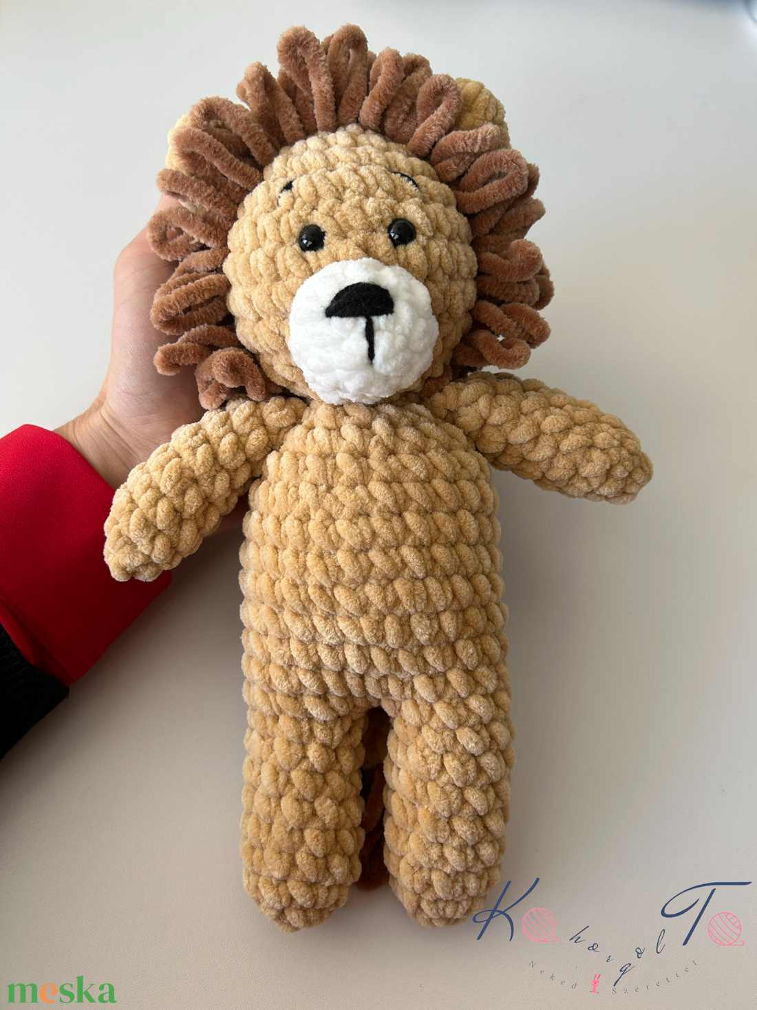 Amigurumi horgolt oroszlán - játék & sport - plüssállat & játékfigura - más figura - Meska.hu Amigurumi horgolt oroszlán - játék & sport - plüssállat & játékfigura - más figura - Meska.hu