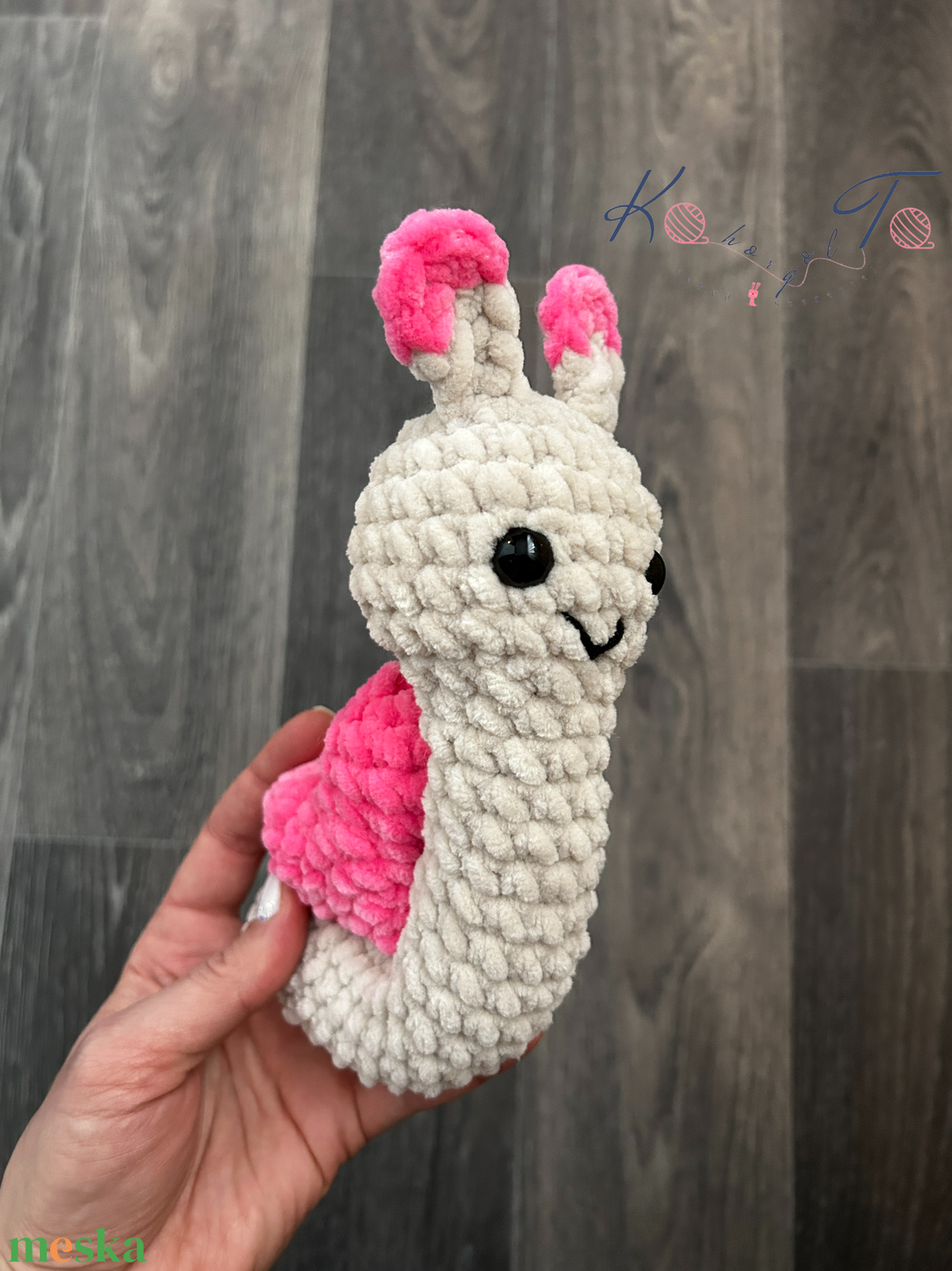 Amigurumi horgolt szerelmes csiga - játék & sport - plüssállat & játékfigura - csiga - Meska.hu Amigurumi horgolt szerelmes csiga - játék & sport - plüssállat & játékfigura - csiga - Meska.hu