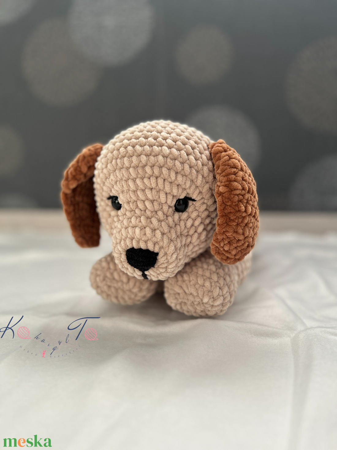 Amigurumi horgolt hasaló kutyus - játék & sport - plüssállat & játékfigura - kutya - Meska.hu Amigurumi horgolt hasaló kutyus - játék & sport - plüssállat & játékfigura - kutya - Meska.hu