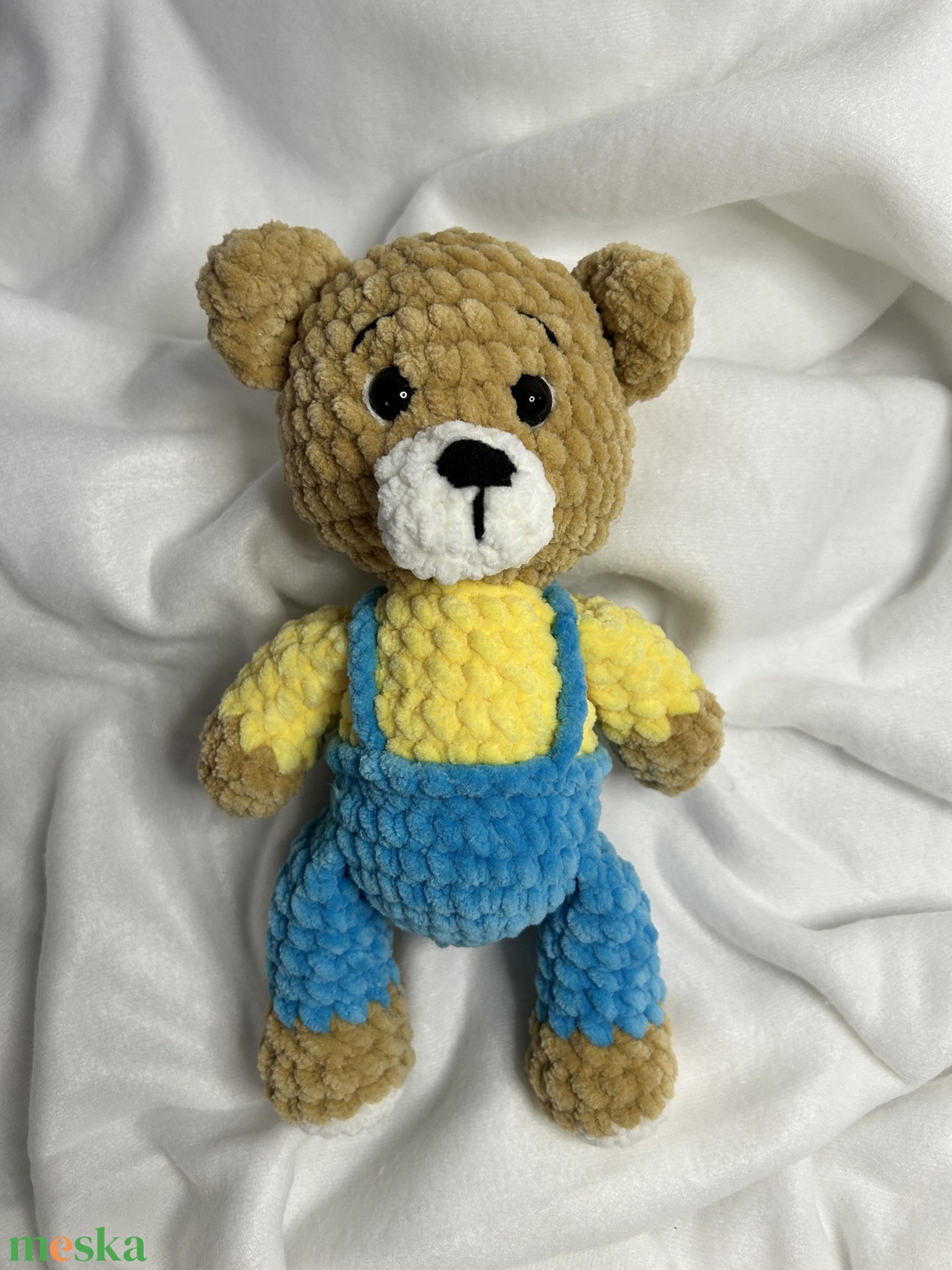 Amigurumi horgolt kantáros maci - játék & sport - plüssállat & játékfigura - maci - Meska.hu Amigurumi horgolt kantáros maci - játék & sport - plüssállat & játékfigura - maci - Meska.hu