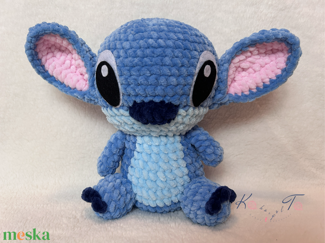 Amigurumi horgolt Stitch - játék & sport - plüssállat & játékfigura - plüss mesefigurák - Meska.hu Amigurumi horgolt Stitch - játék & sport - plüssállat & játékfigura - plüss mesefigurák - Meska.hu