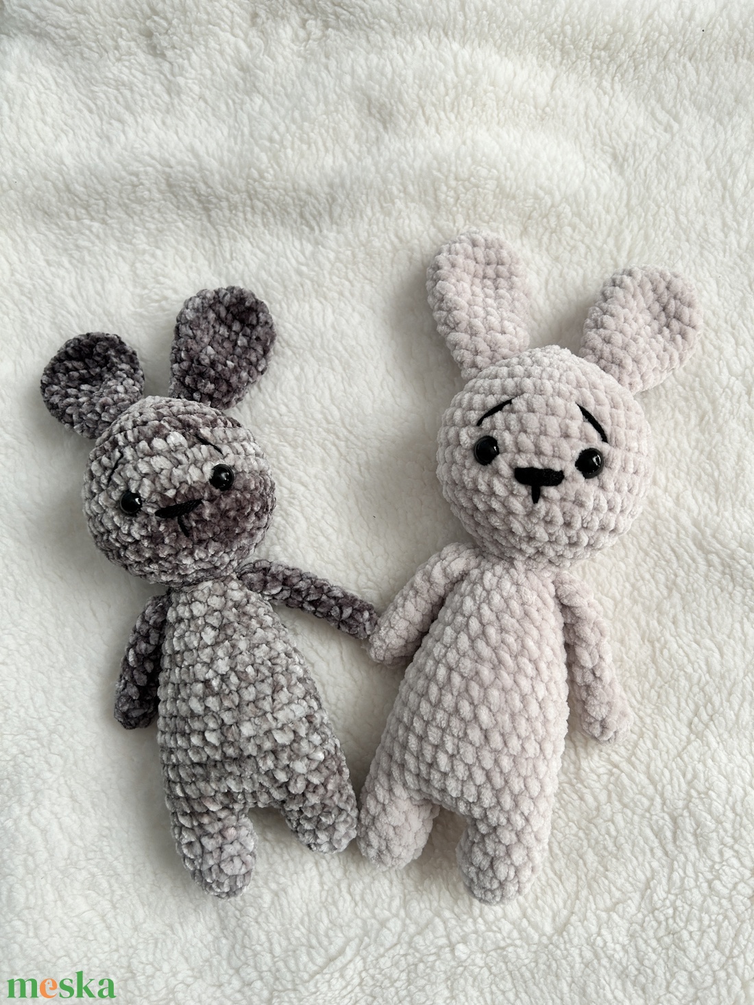 Amigurumi horgolt nyuszi - játék & sport - plüssállat & játékfigura - nyuszi - Meska.hu
