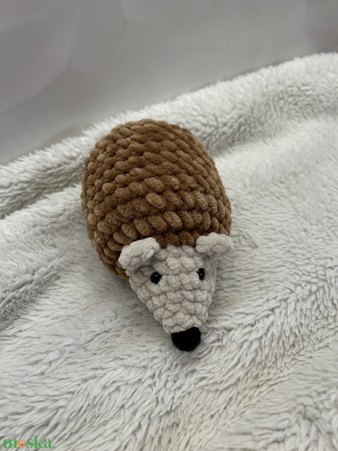 Amigurumi horgolt süni - játék & sport - plüssállat & játékfigura - süni - Meska.hu