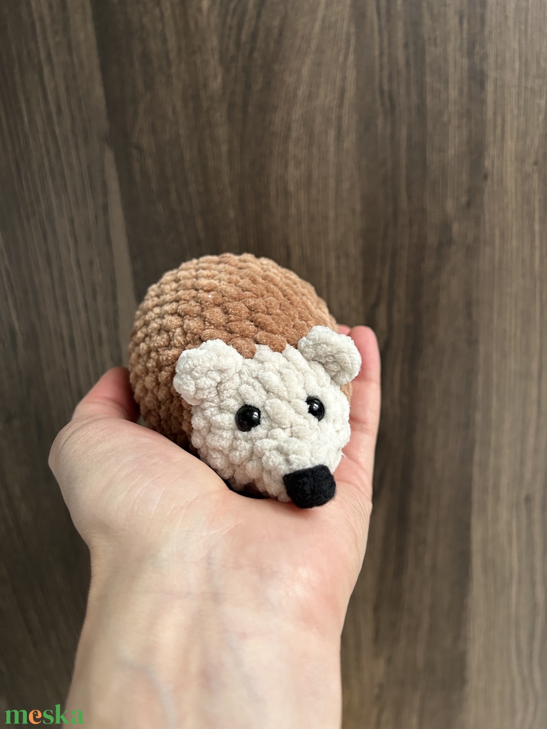 Amigurumi horgolt süni - játék & sport - plüssállat & játékfigura - süni - Meska.hu