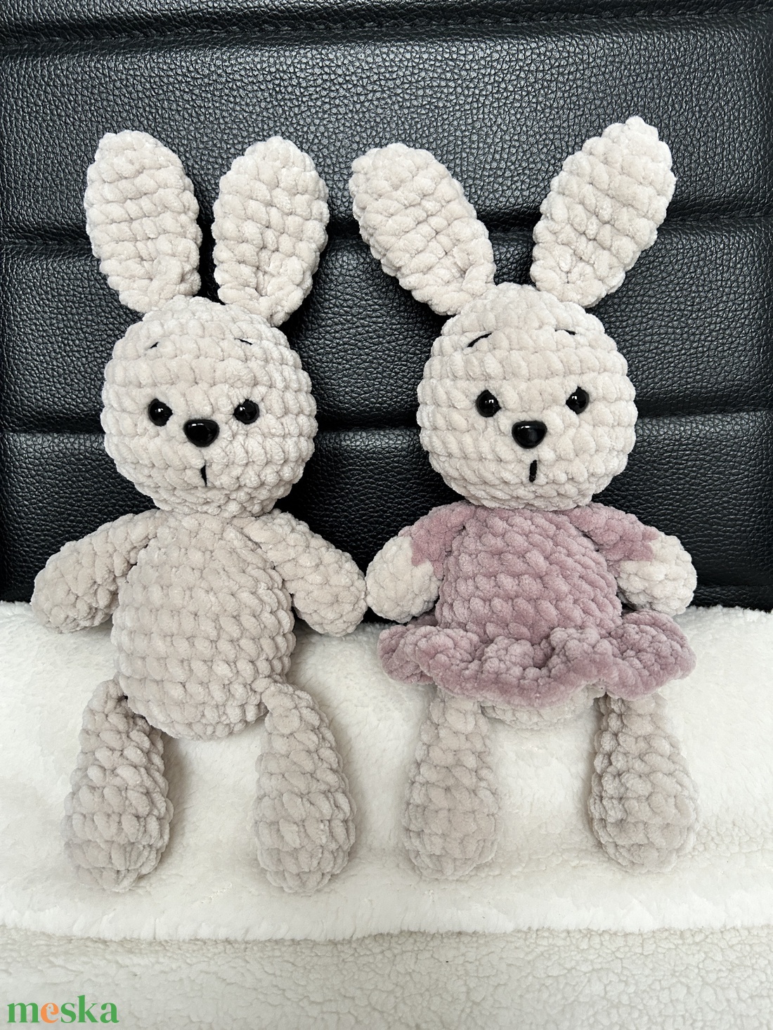 Amigurumi horgolt nyuszik - játék & sport - plüssállat & játékfigura - nyuszi - Meska.hu