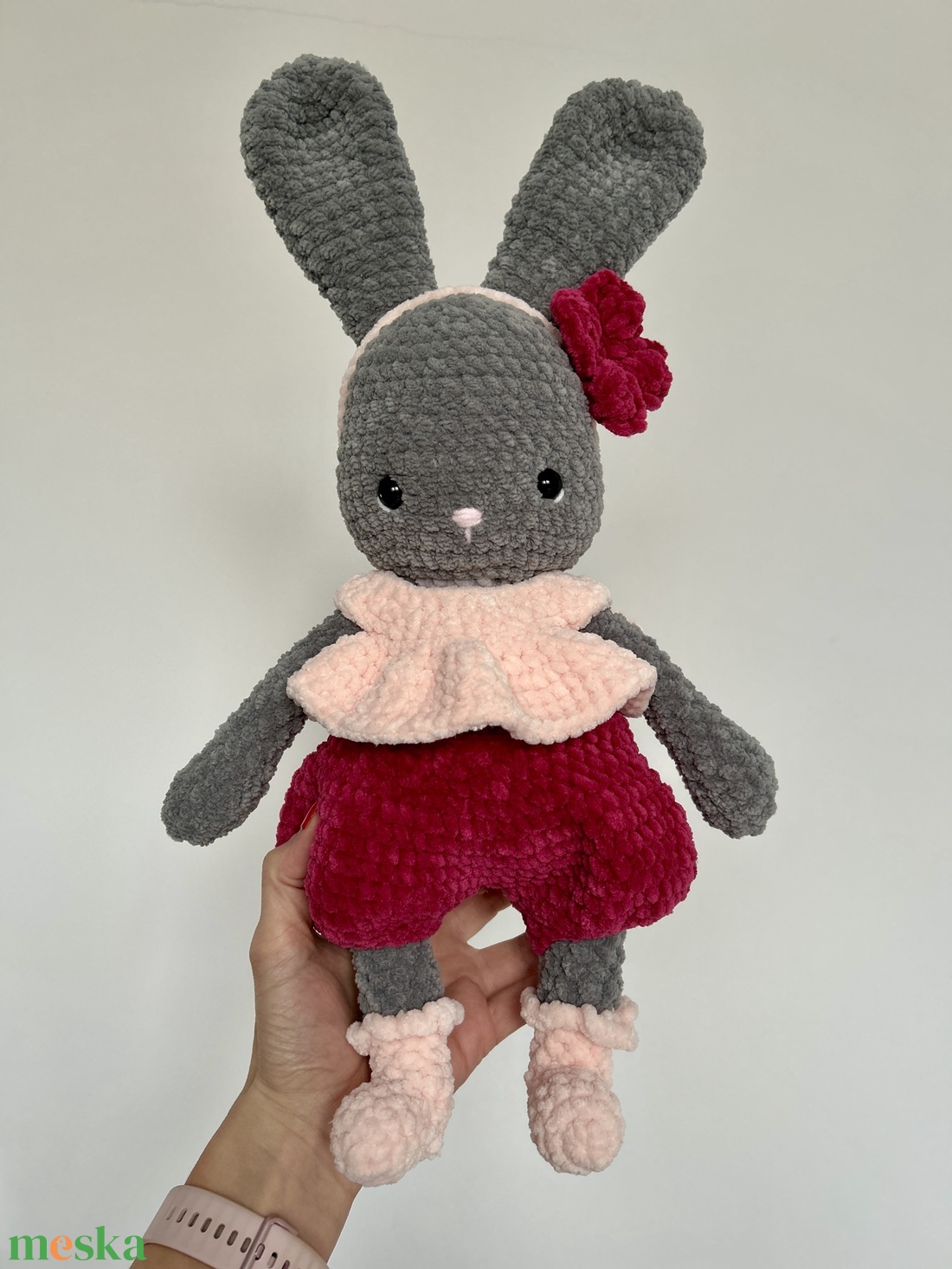 Amigurumi horgolt nyuszi - játék & sport - plüssállat & játékfigura - nyuszi - Meska.hu