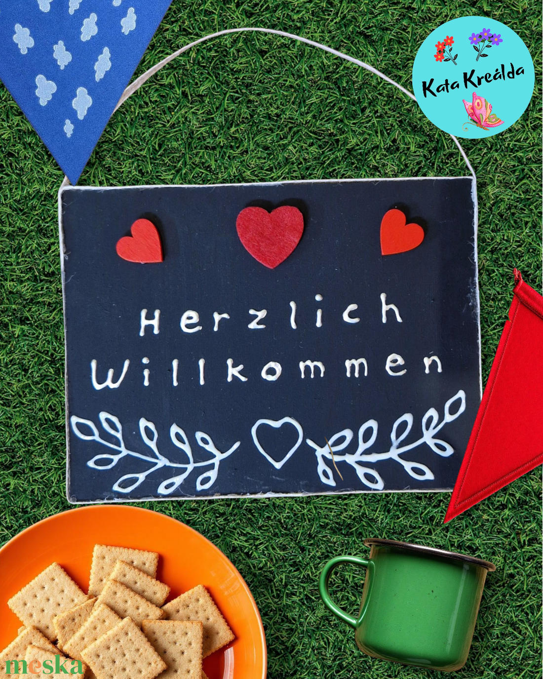 Herzlich willkommen tábla fekete - otthon & életmód - dekoráció - kép & falikép - fából készült kép - Meska.hu Herzlich willkommen tábla fekete - otthon & életmód - dekoráció - kép & falikép - fából készült kép - Meska.hu