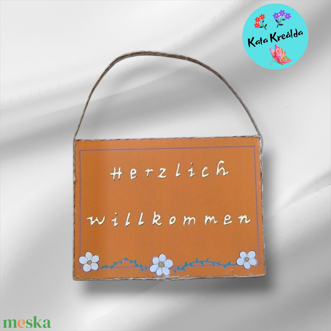 Herzlich willkommen tábla narancs - otthon & életmód - dekoráció - kép & falikép - fából készült kép - Meska.hu Herzlich willkommen tábla narancs - otthon & életmód - dekoráció - kép & falikép - fából készült kép - Meska.hu