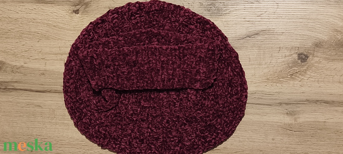 Női nyak melegítő puha zsenilia fonalból  - ruha & divat - sál, sapka, kendő - fejpánt - Meska.hu