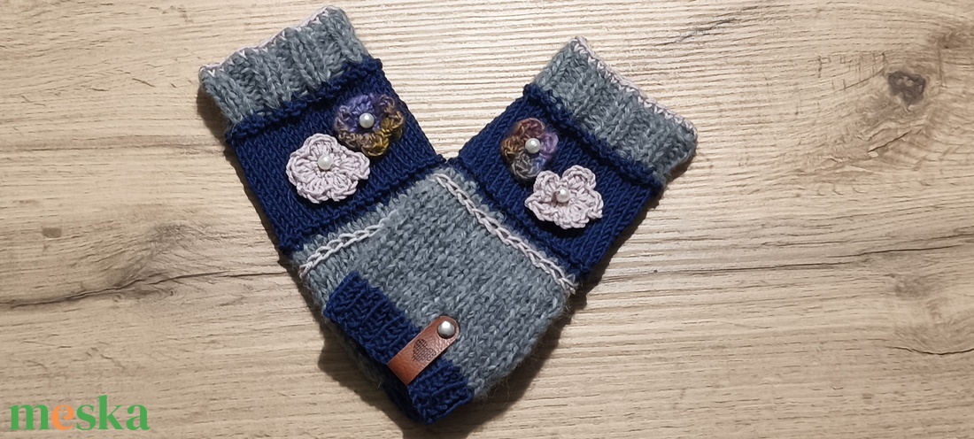 Hand Made kézmelegitő  - ruha & divat - sál, sapka, kendő - kesztyű - Meska.hu