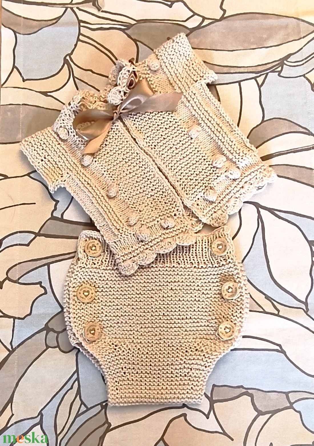 Unisex bébi szett  - baba - mama - babaruházat - babaruha szett - Meska.hu