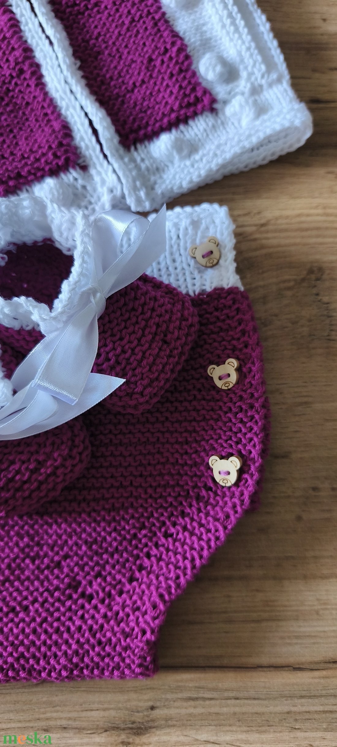 Bébi szett kislányoknak  - baba - mama - babaruházat - babaruha szett - Meska.hu