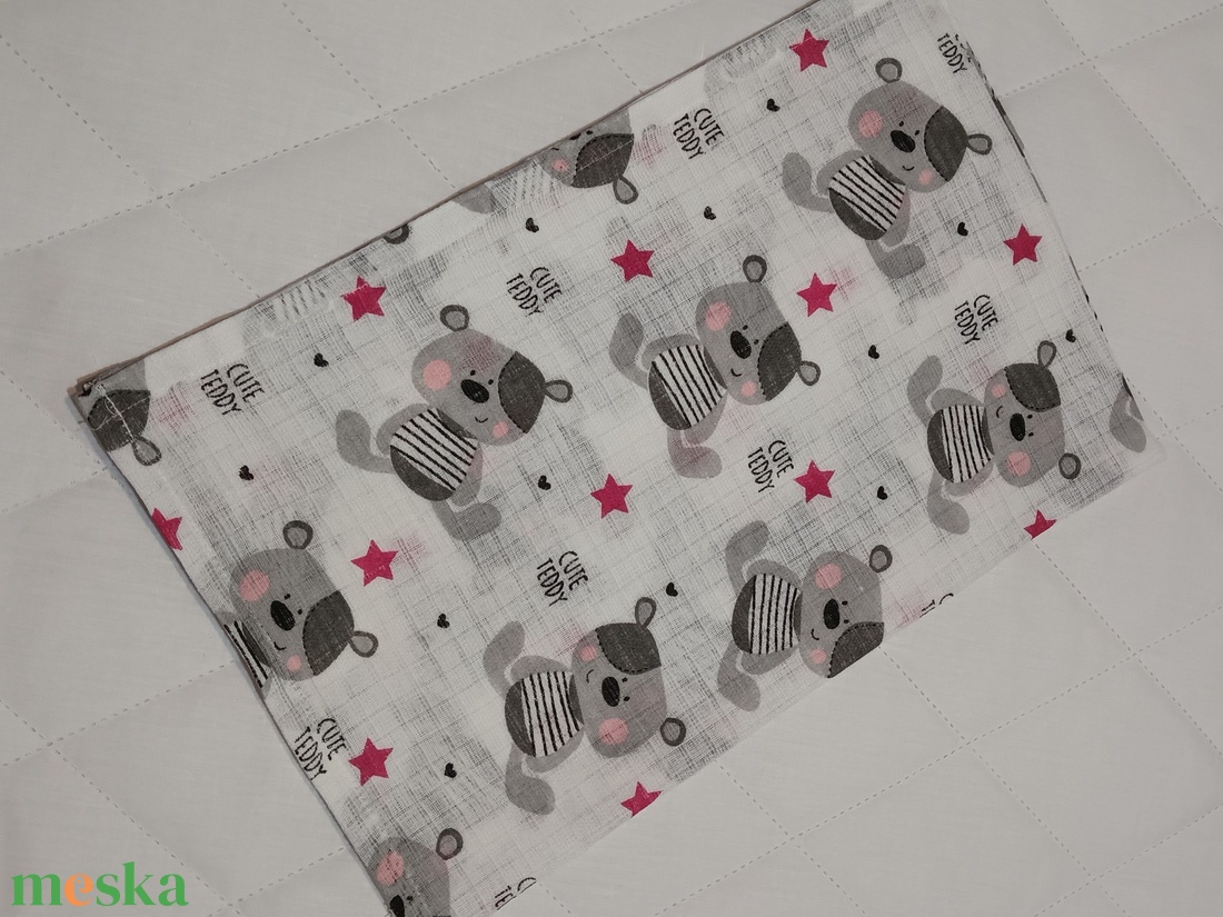 Textil pelenka - maci mintás - szépségápolás - pelenka & babaápolás - pelenka - Meska.hu