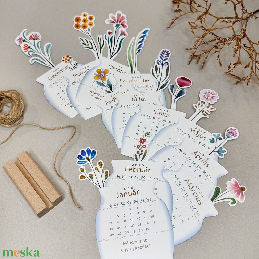 Virágcsokor asztali naptár - otthon & életmód - dekoráció - fali és függő dekoráció - falinaptár & öröknaptár - Meska.hu Virágcsokor asztali naptár - otthon & életmód - dekoráció - fali és függő dekoráció - falinaptár & öröknaptár - Meska.hu