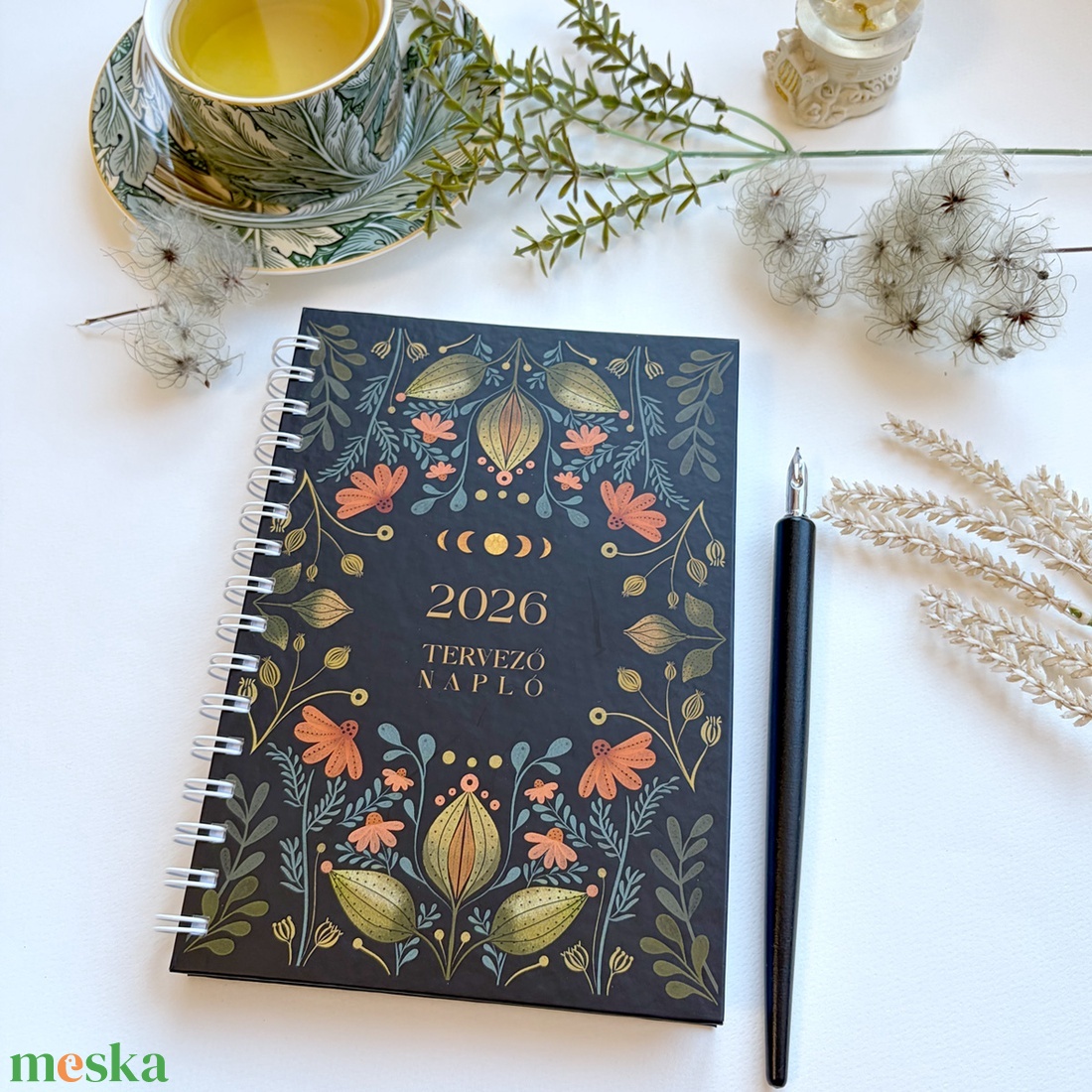 2026 Határidőnapló nőknek - otthon & életmód - papír, írószer - naptár & tervező - Meska.hu