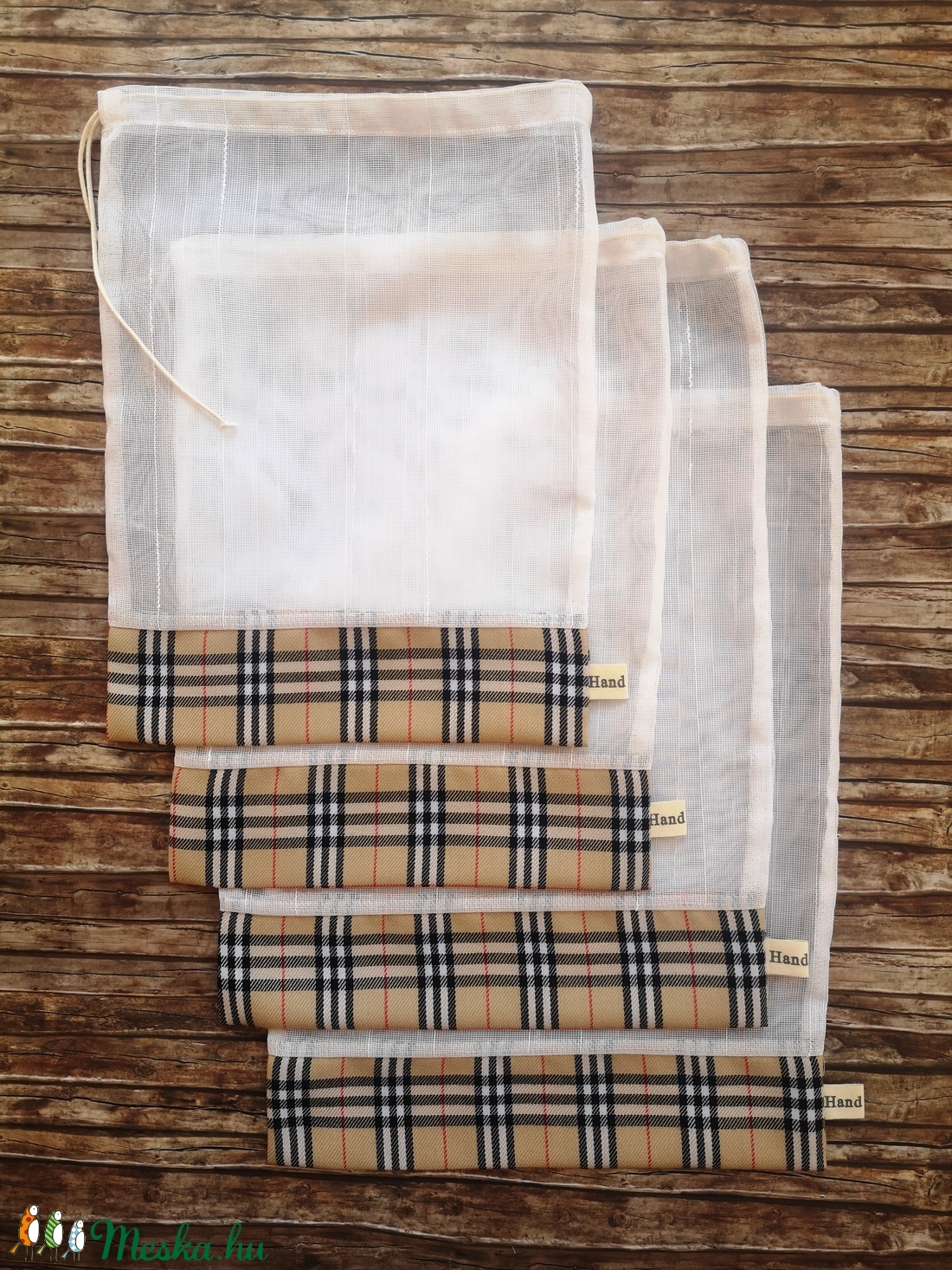 Burberry kockás öko tasak szett 4 darabos XL - - Meska.hu Burberry kockás öko tasak szett 4 darabos XL - - Meska.hu