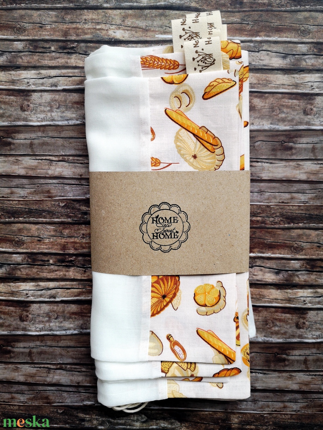 Kenyeres, pékáru mintás öko tasak szett 5 darabos Zero Waste - táska & tok - bevásárlás & shopper táska - zöldség/gyümölcs zsák - Meska.hu Kenyeres, pékáru mintás öko tasak szett 5 darabos Zero Waste - táska & tok - bevásárlás & shopper táska - zöldség/gyümölcs zsák - Meska.hu