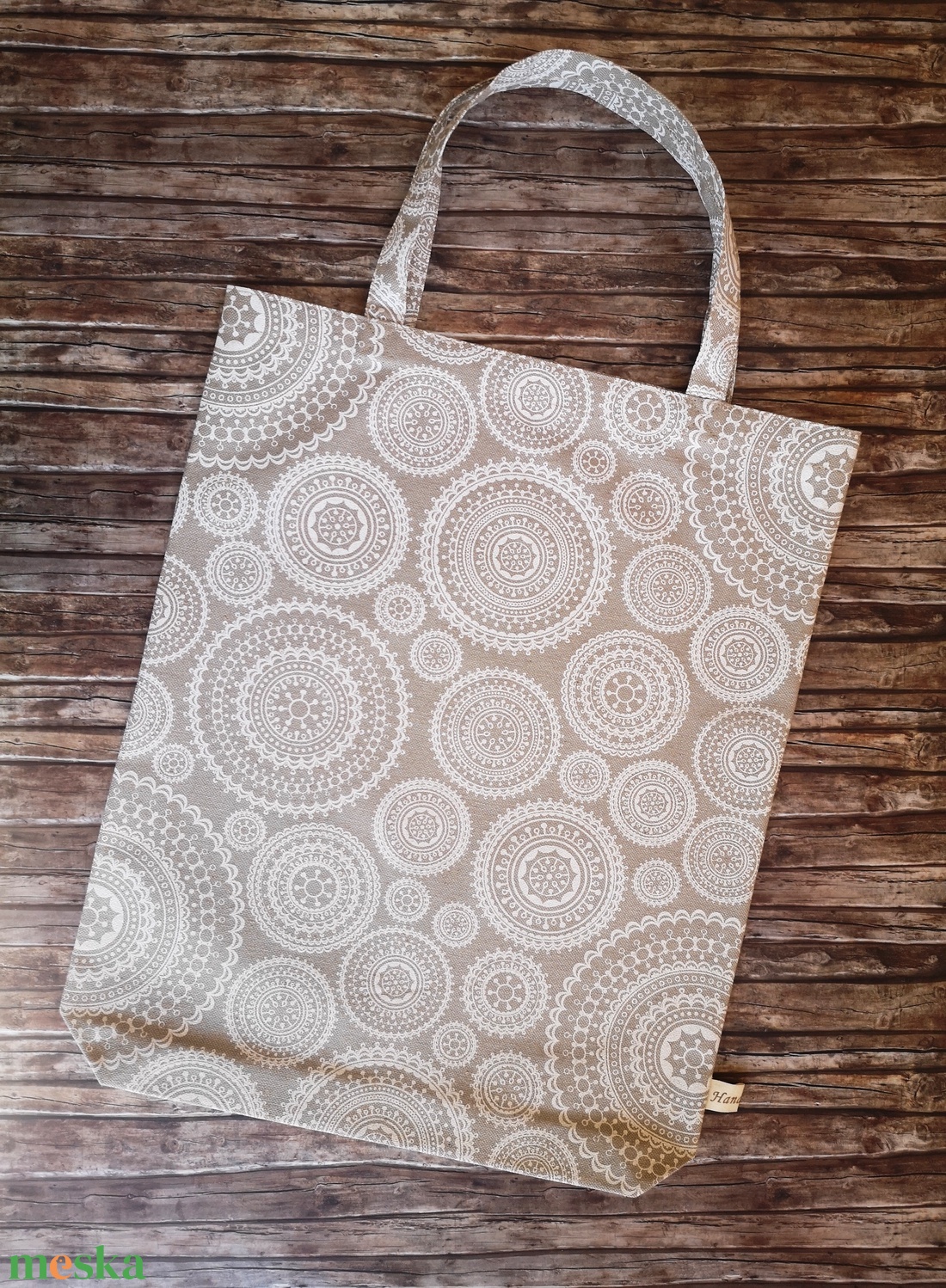Mandalás natúr vászon bevásárló táska - szatyor Új minta! Zero waste nowaste - táska & tok - bevásárlás & shopper táska - shopper, textiltáska, szatyor - Meska.hu Mandalás natúr vászon bevásárló táska - szatyor Új minta! Zero waste nowaste - táska & tok - bevásárlás & shopper táska - shopper, textiltáska, szatyor - Meska.hu