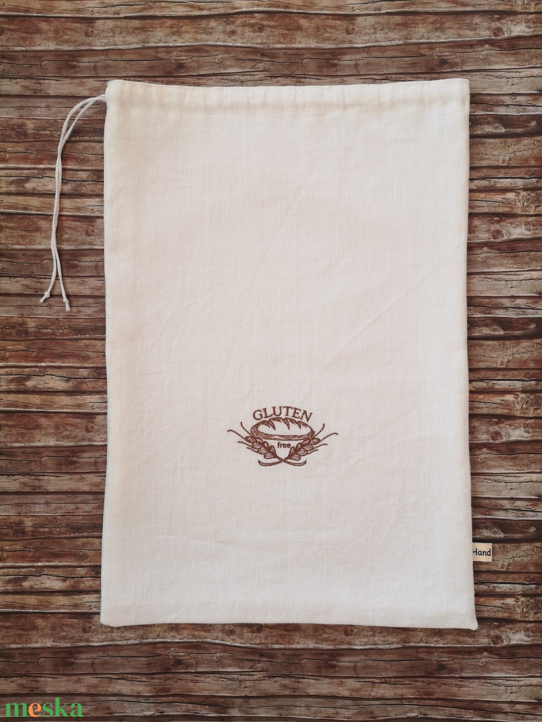 Gluten free hímzett lenvászon kenyeres zsák Zero Waste - táska & tok - bevásárlás & shopper táska - kenyeres zsák - Meska.hu Gluten free hímzett lenvászon kenyeres zsák Zero Waste - táska & tok - bevásárlás & shopper táska - kenyeres zsák - Meska.hu