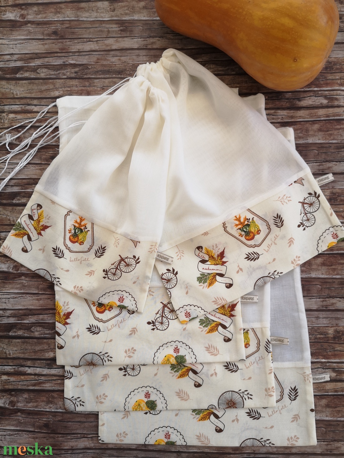 Vintage öko tasak szett 5 darabos Zero Waste - táska & tok - bevásárlás & shopper táska - zöldség/gyümölcs zsák - Meska.hu Vintage öko tasak szett 5 darabos Zero Waste - táska & tok - bevásárlás & shopper táska - zöldség/gyümölcs zsák - Meska.hu