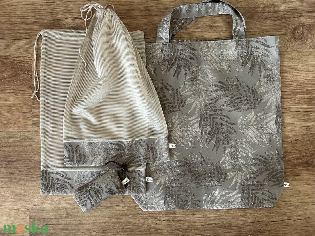Bevásárló szett cappuccino szín táska, öko tasak, neszivel Zerowaste - táska & tok - bevásárlás & shopper táska - shopper, textiltáska, szatyor - Meska.hu Bevásárló szett cappuccino szín táska, öko tasak, neszivel Zerowaste - táska & tok - bevásárlás & shopper táska - shopper, textiltáska, szatyor - Meska.hu