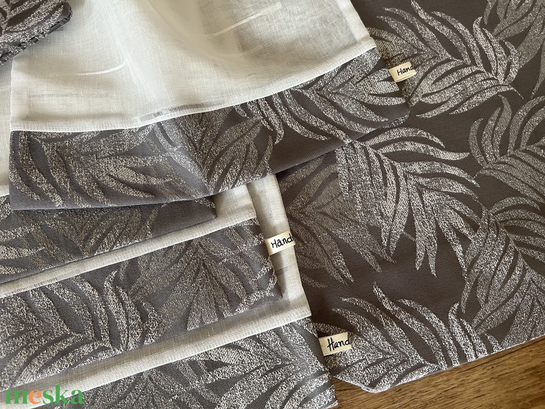 Bevásárló szett szürke/fehér szín táska, öko tasak, neszivel Zerowaste - táska & tok - bevásárlás & shopper táska - shopper, textiltáska, szatyor - Meska.hu
