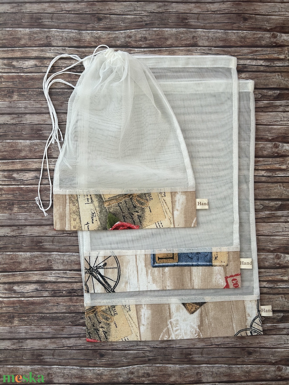 Vintage öko tasak szett 3 darabos Zero Waste - táska & tok - bevásárlás & shopper táska - zöldség/gyümölcs zsák - Meska.hu Vintage öko tasak szett 3 darabos Zero Waste - táska & tok - bevásárlás & shopper táska - zöldség/gyümölcs zsák - Meska.hu