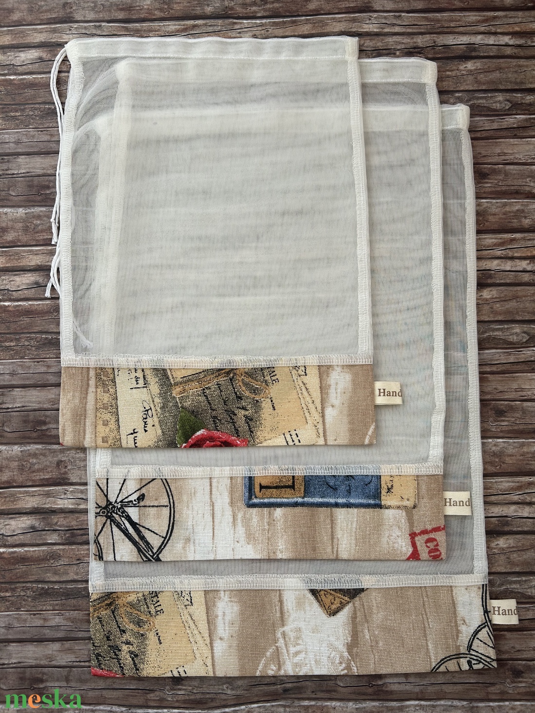 Vintage öko tasak szett 3 darabos Zero Waste - táska & tok - bevásárlás & shopper táska - zöldség/gyümölcs zsák - Meska.hu Vintage öko tasak szett 3 darabos Zero Waste - táska & tok - bevásárlás & shopper táska - zöldség/gyümölcs zsák - Meska.hu