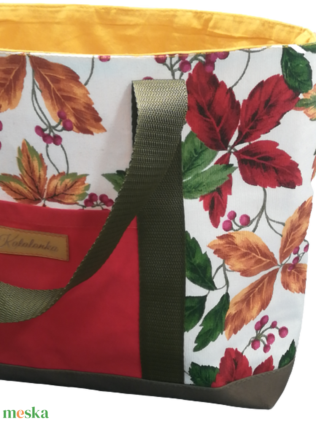 Őszi levelek textil táska, shopper - táska & tok - bevásárlás & shopper táska - shopper, textiltáska, szatyor - Meska.hu Őszi levelek textil táska, shopper - táska & tok - bevásárlás & shopper táska - shopper, textiltáska, szatyor - Meska.hu