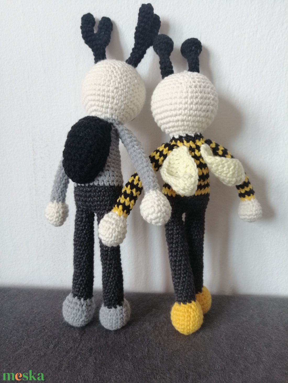 Bogyó és Babóca; Baltazár a méhecske és Vendel a szarvasbogár - játék & sport - plüssállat & játékfigura - más figura - Meska.hu