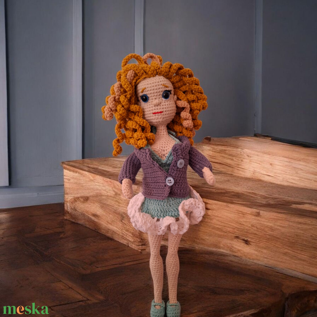 Holrgolt öltöztetős baba - játék & sport - baba & babaház - öltöztethető baba - Meska.hu