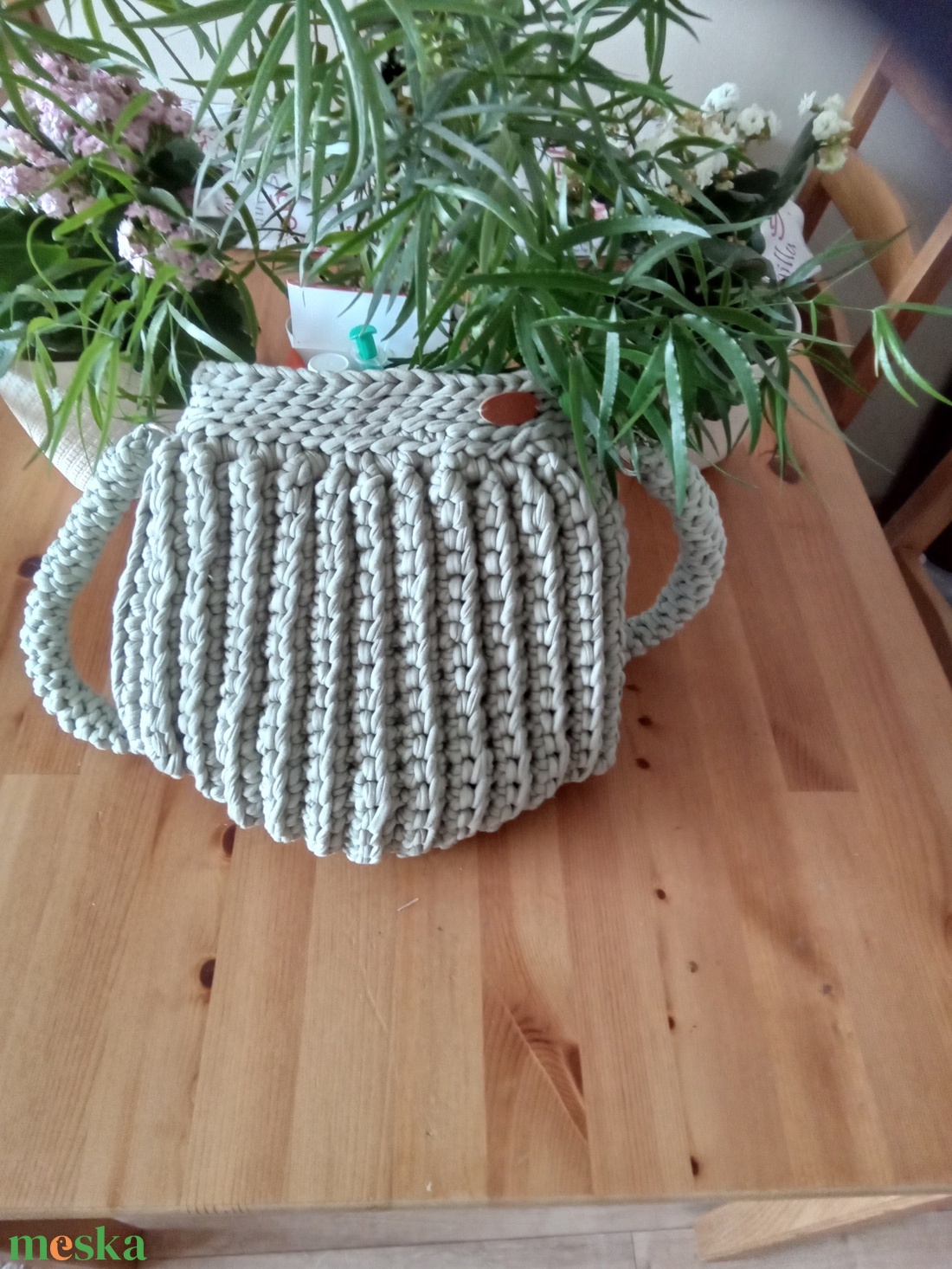 Horgolt táska - táska & tok - kézitáska & válltáska - vállon átvethető táska - Meska.hu