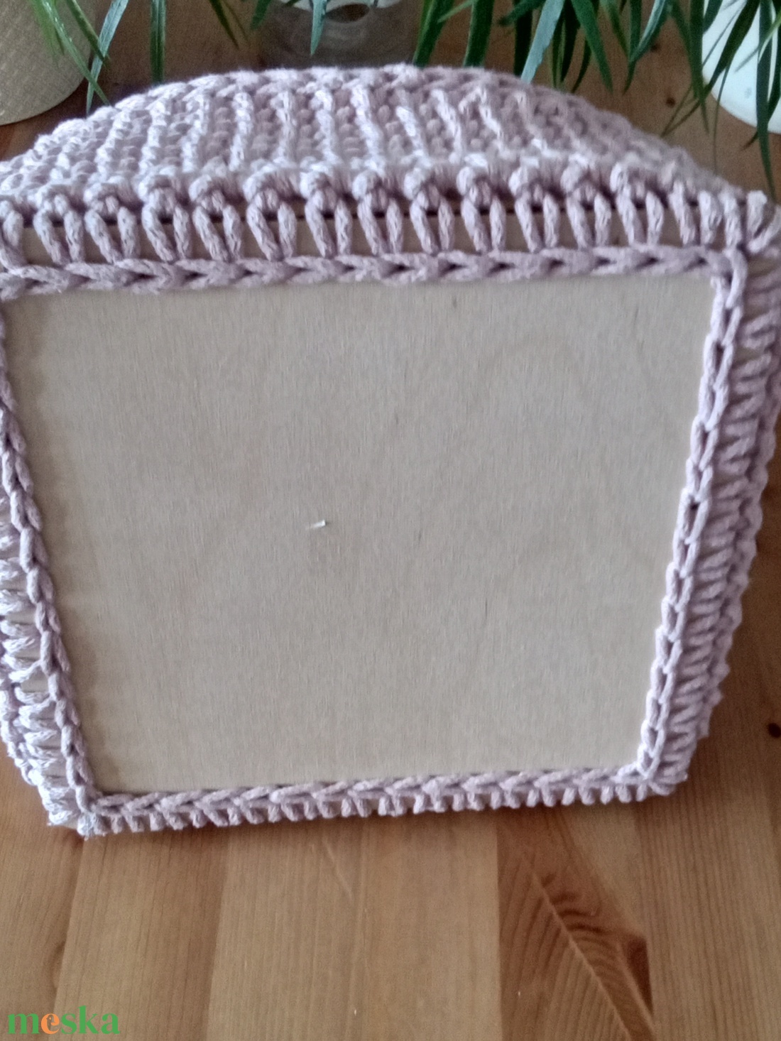 Kicsi horgolt kosár 02 - otthon & életmód - tárolás & rendszerezés - tárolókosár - Meska.hu