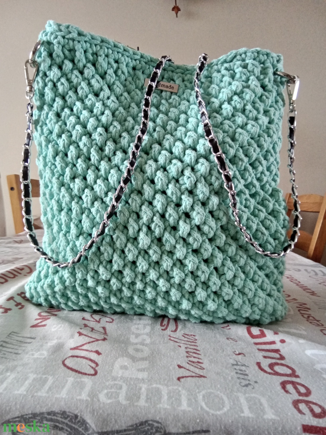 Horgolt táska - táska & tok - kézitáska & válltáska - kézitáska - Meska.hu