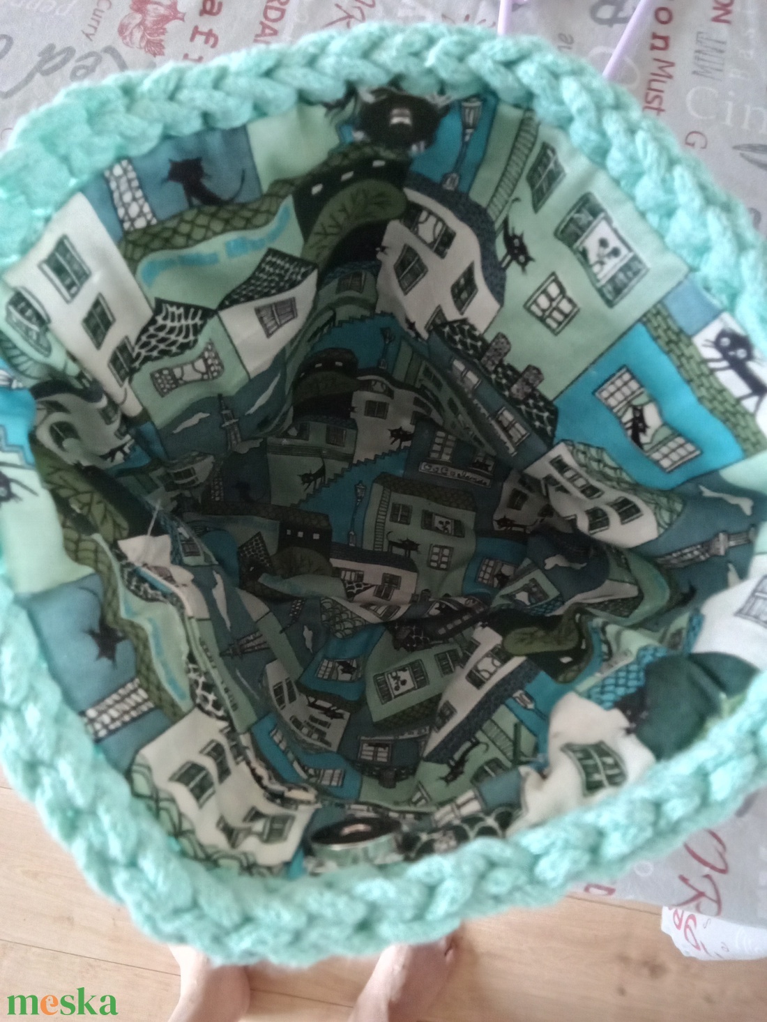 Horgolt táska - táska & tok - kézitáska & válltáska - kézitáska - Meska.hu