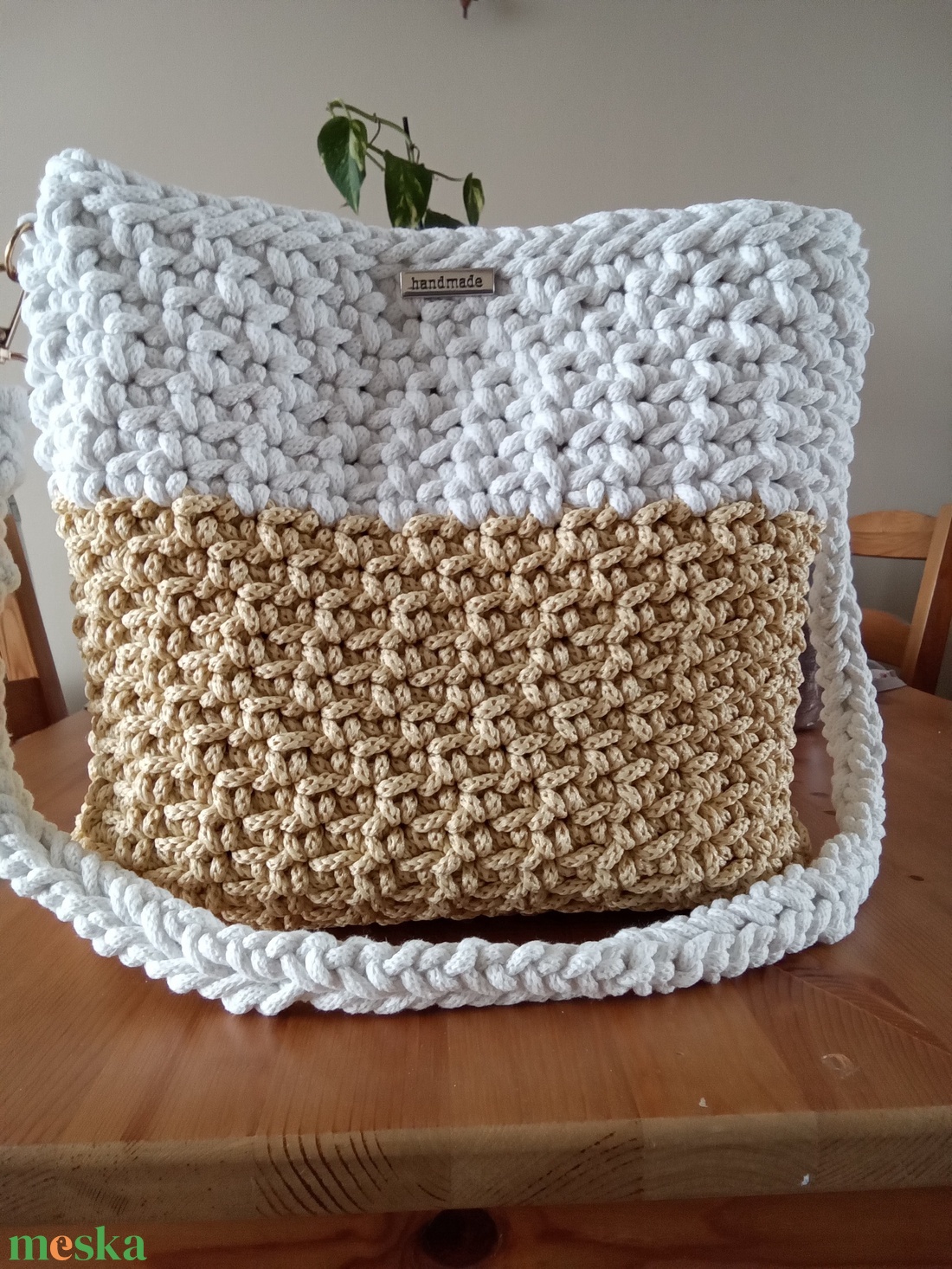 Horgolt táska - táska & tok - kézitáska & válltáska - kézitáska - Meska.hu